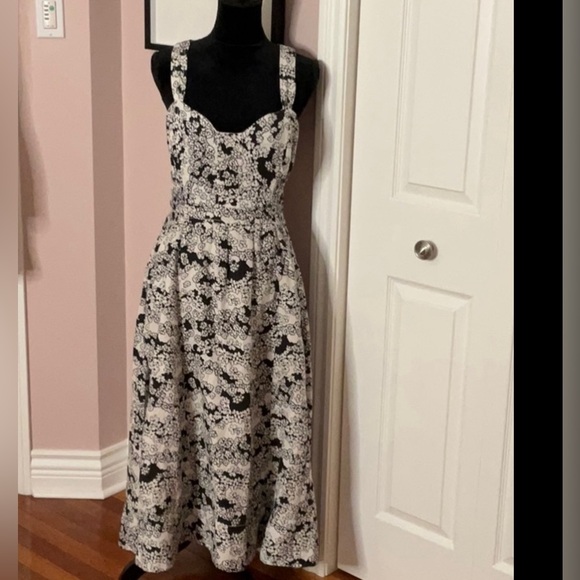 NWT Anthropologie Cotton Dress Sz M - Picture 6 of 12